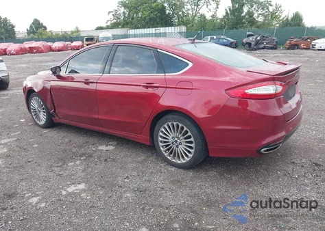 2016 Ford Fusion Titanium from USA, damaged, VIN 3FA6P0K95GR391356